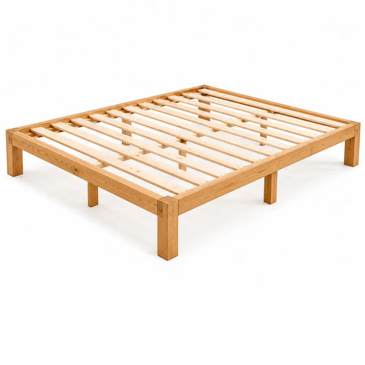 Cadre de lit en bois de pin 200x160 cm